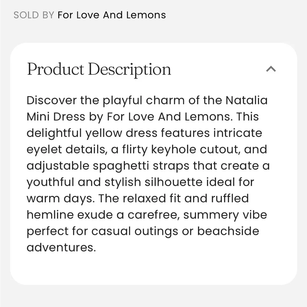 For Love And Lemons brighten your